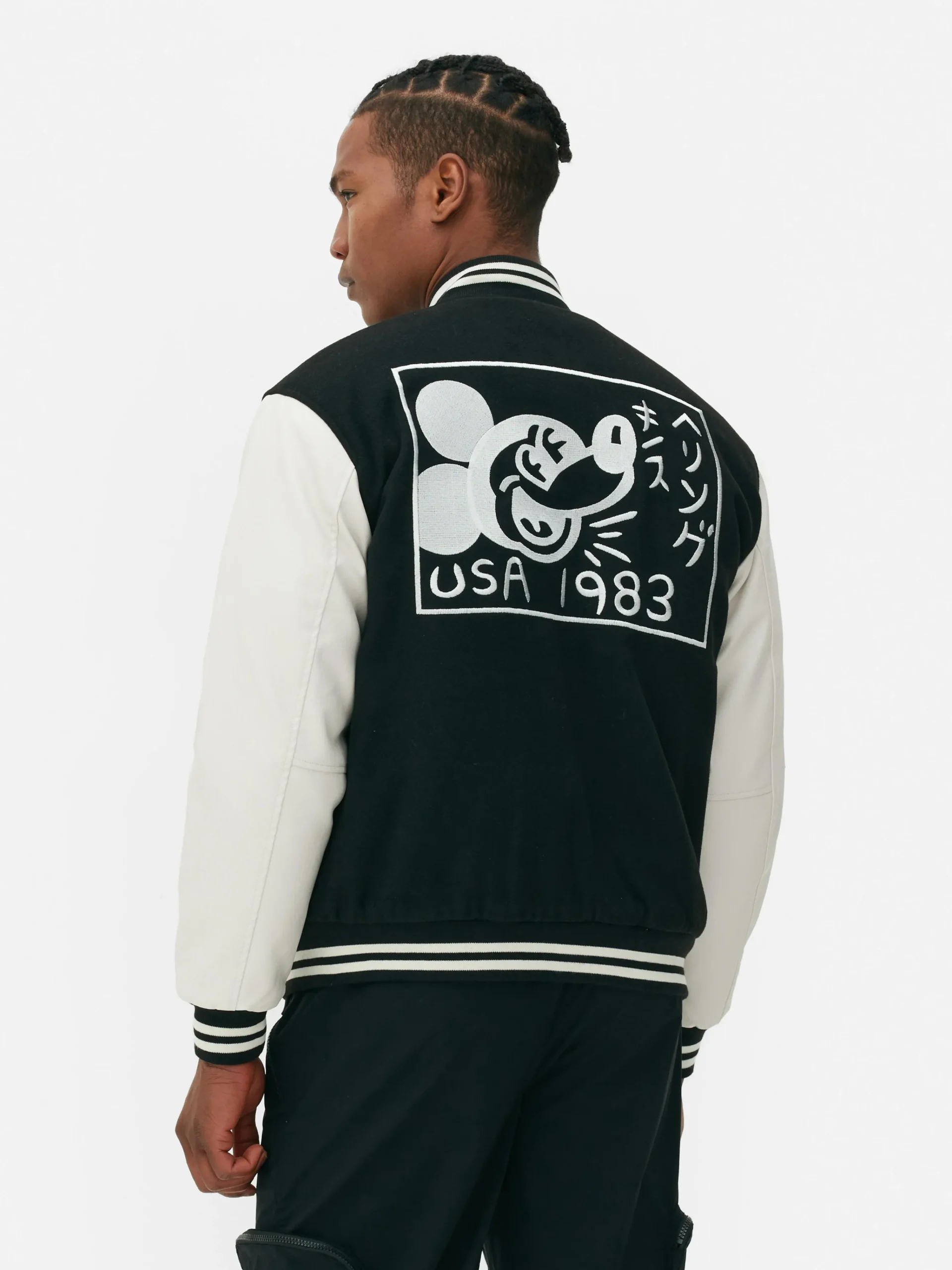Disney’s Mickey Mouse X Keith Haring Varsity Jacket|Primark Sale