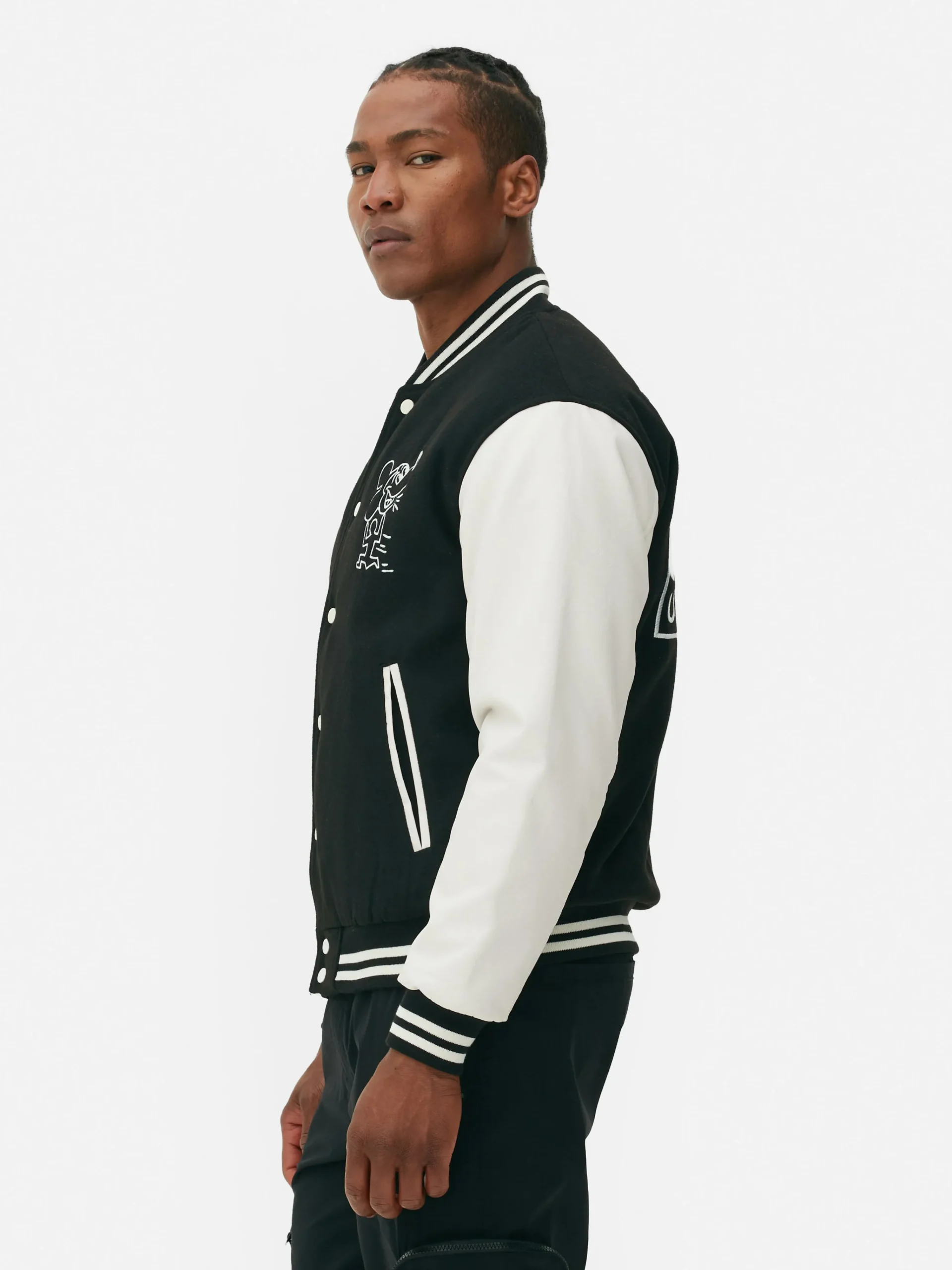 Disney’s Mickey Mouse X Keith Haring Varsity Jacket|Primark Sale