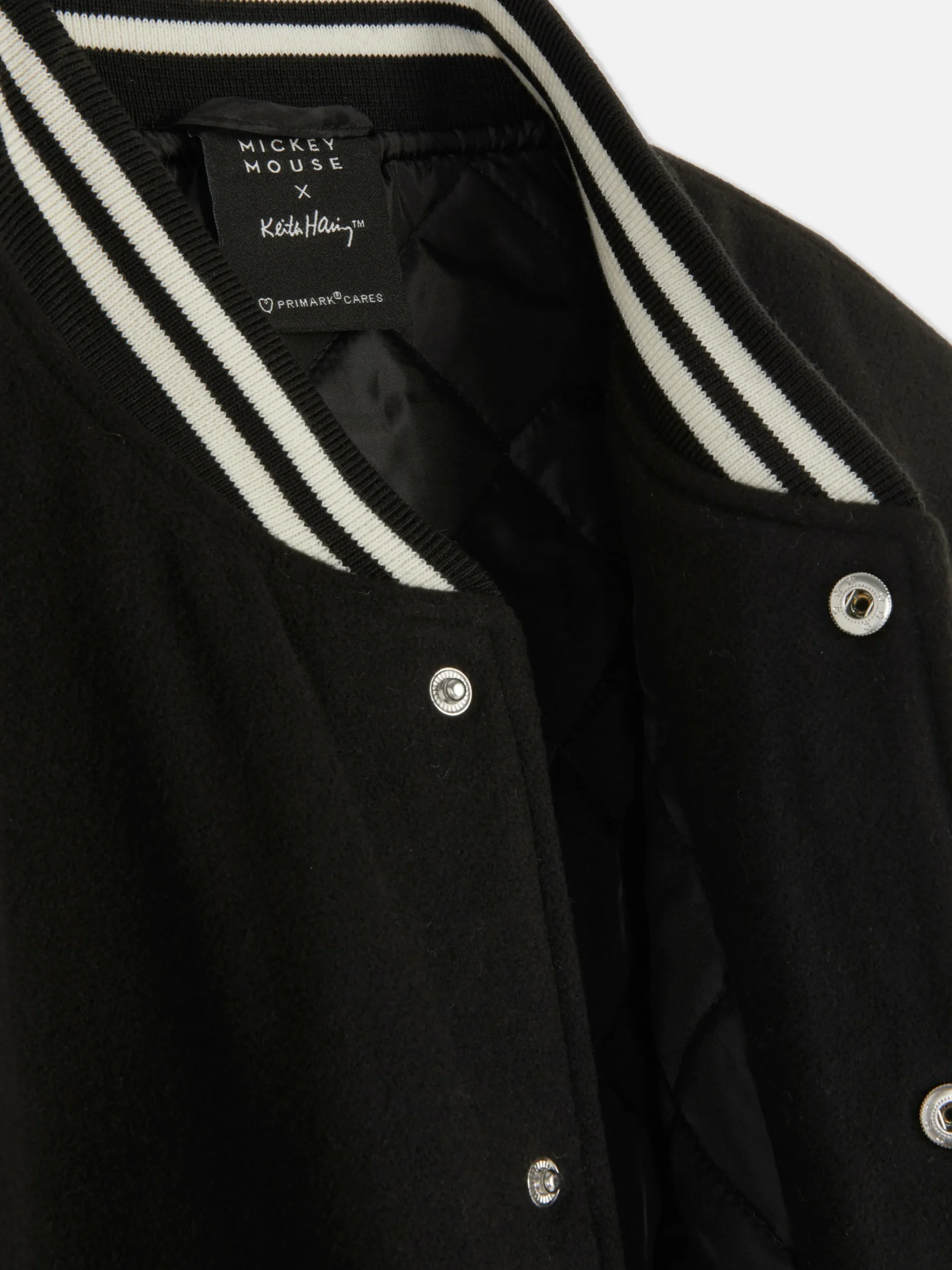 Disney’s Mickey Mouse X Keith Haring Varsity Jacket|Primark Sale