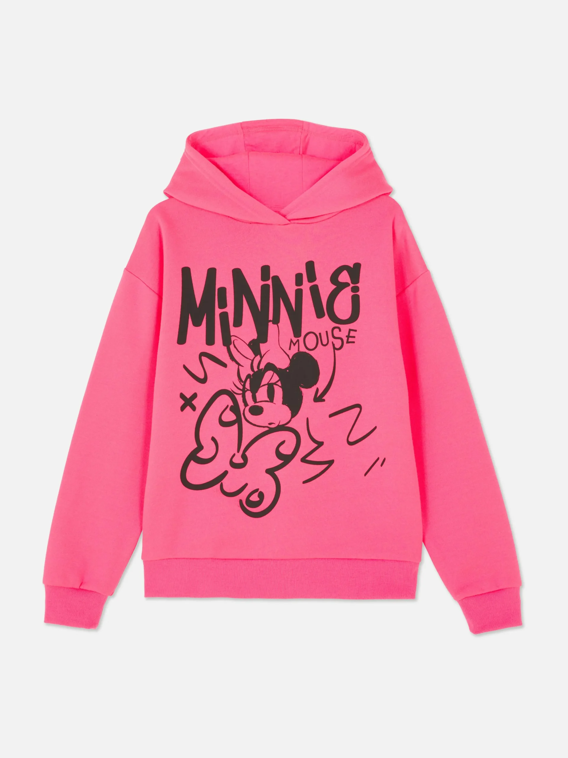 Disney’s Minnie Mouse Graffiti Hoodie|Primark New