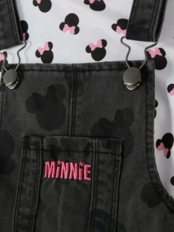 Disney’s Minnie Mouse Overall Dress Set|Primark New