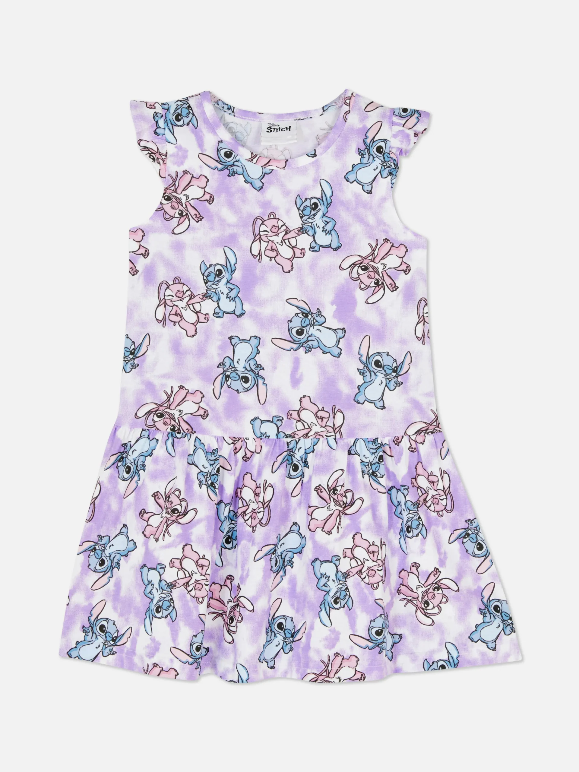 Disney’s Stitch And Angel Cap Sleeve Dress|Primark Clearance