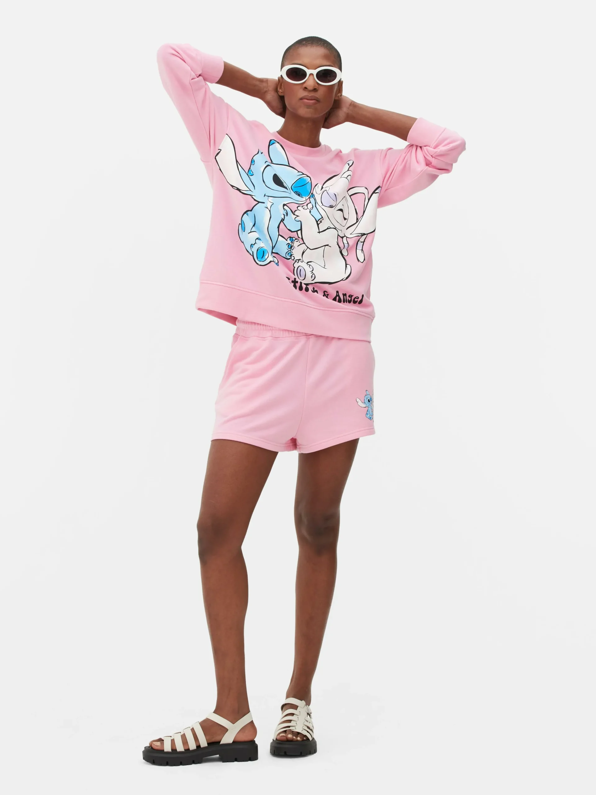 Disney’s Stitch And Angel Sweatshirt|Primark Discount