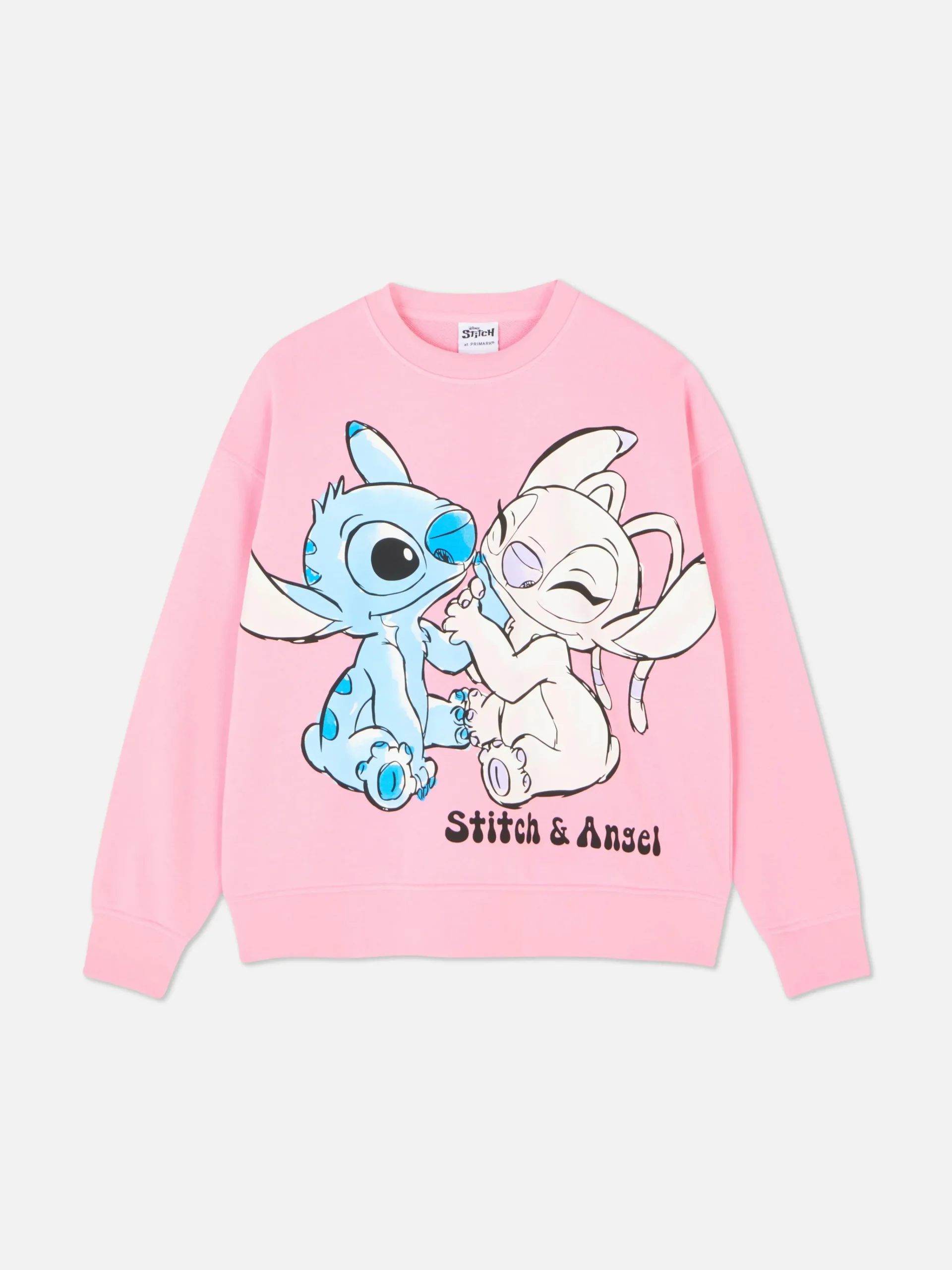Disney’s Stitch And Angel Sweatshirt|Primark Discount