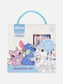 Disney's Stitch And Angel Carry Along Coloring Set|Primark Discount