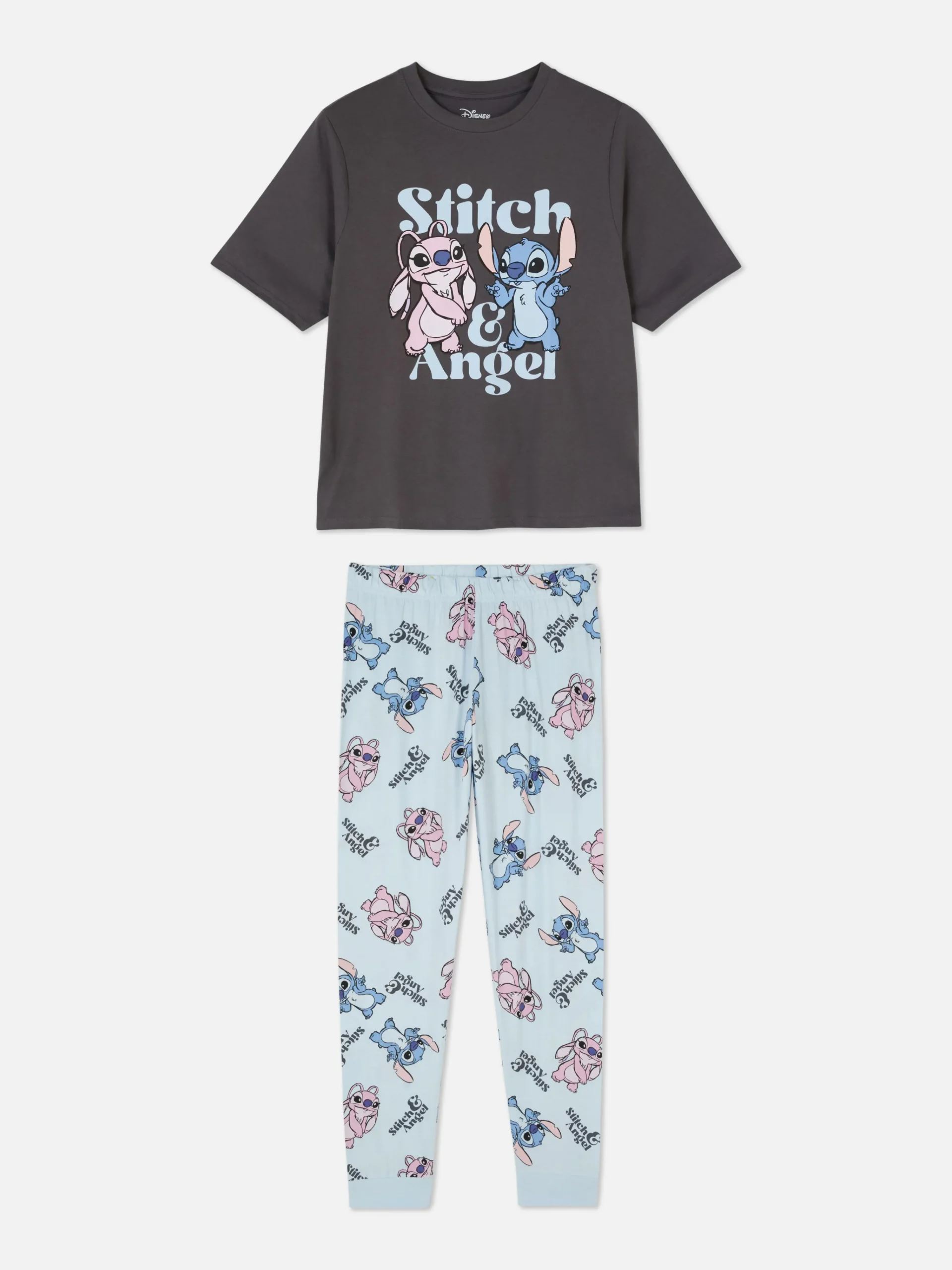 Disney’s Stitch And Angel Pajamas|Primark Sale