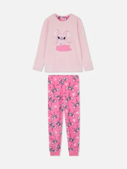 Disney's Stitch Angel Pajama Set|Primark Clearance