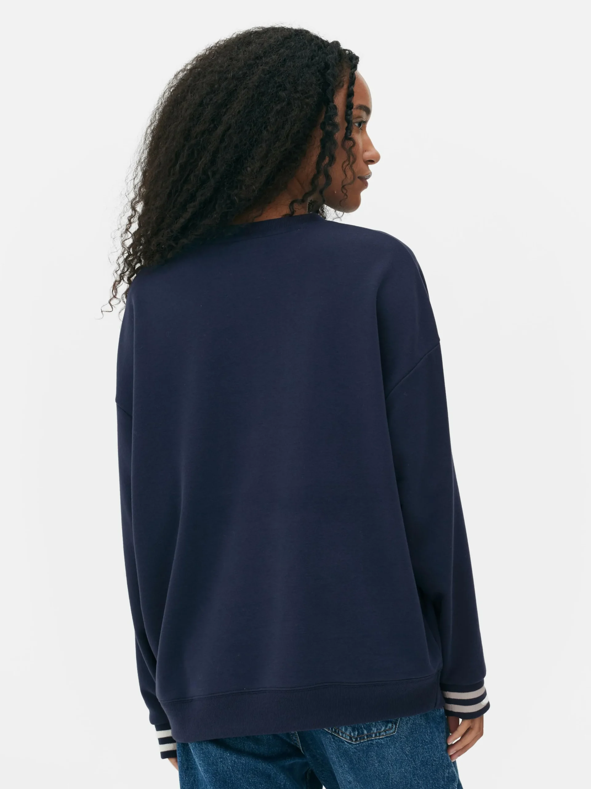Disney’s Stitch Contrast Text Sweatshirt|Primark Discount