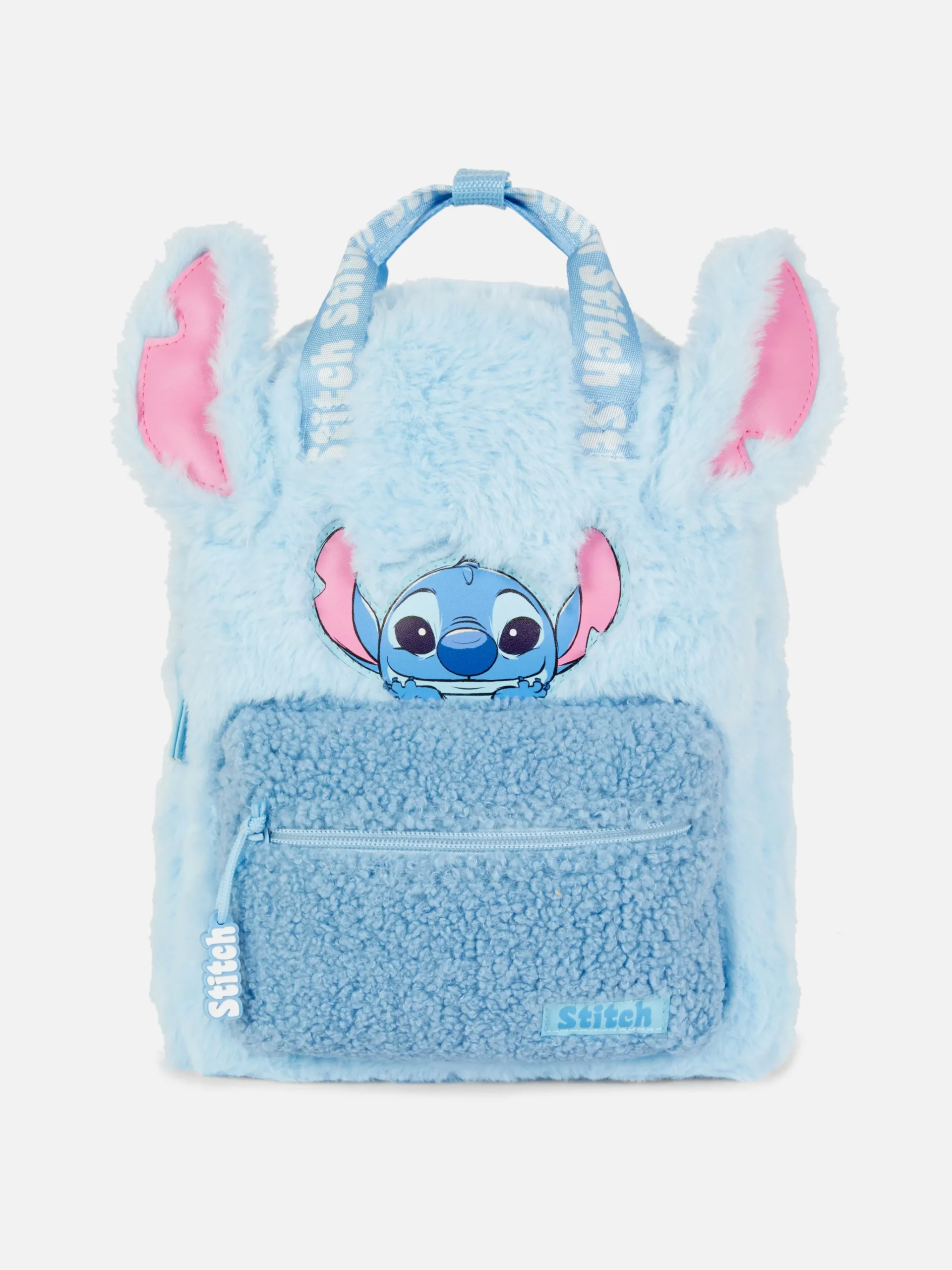 Disney’s Stitch Faux Fur Backpack|Primark