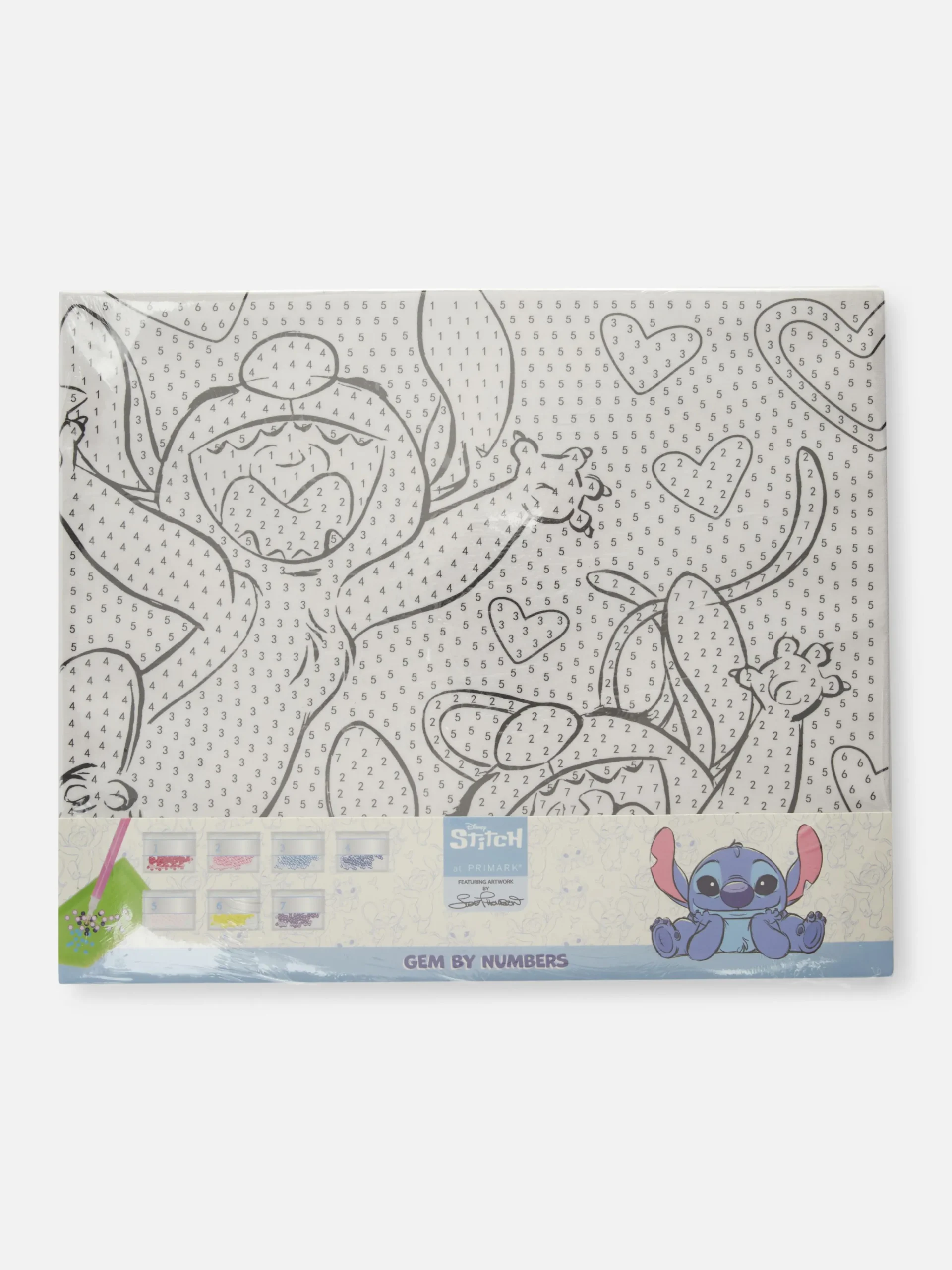 Disney’s Stitch Faux Gem Art Set|Primark Clearance