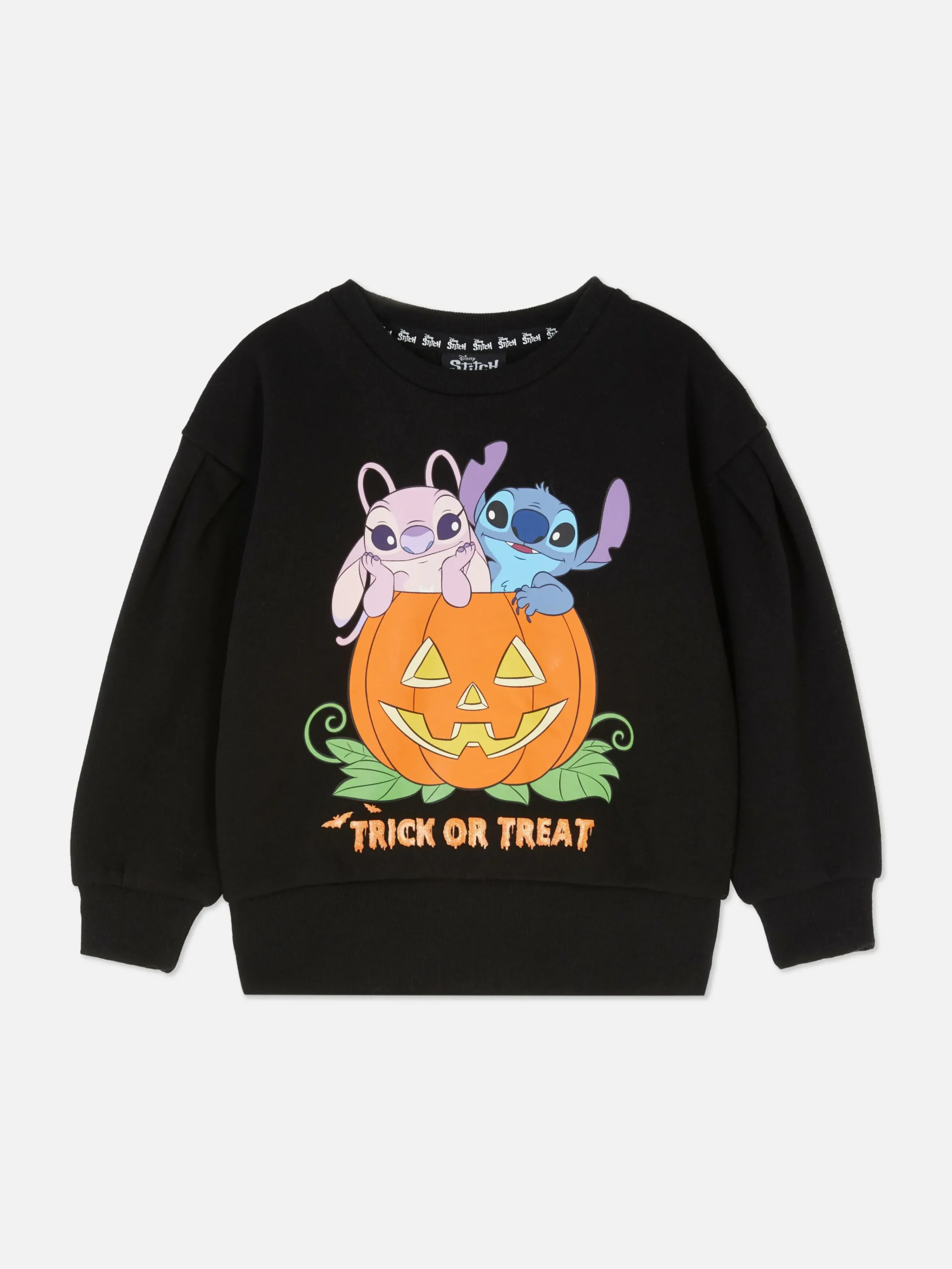 Disney's Stitch Halloween Sweatshirt|Primark Clearance