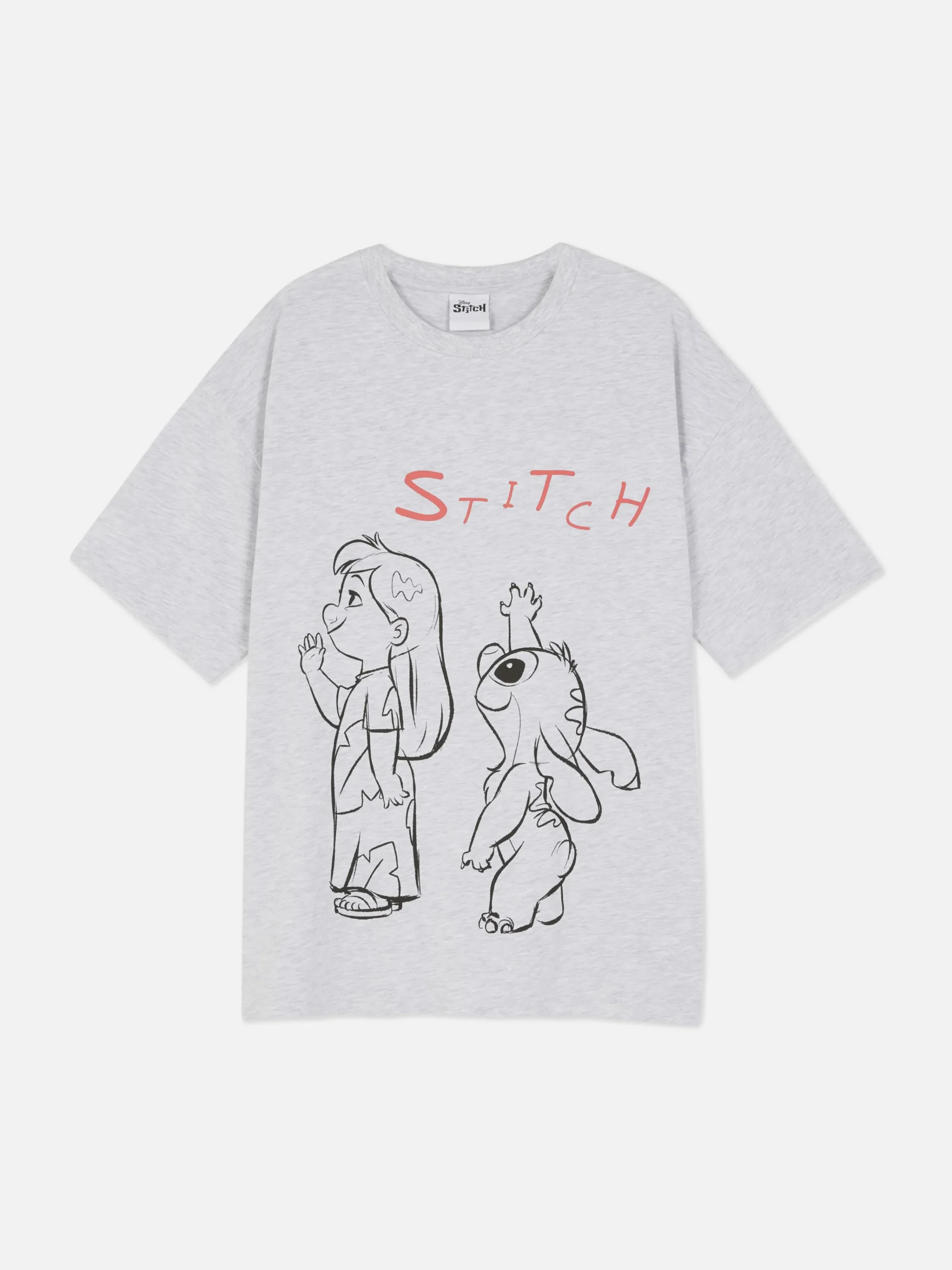 Disney’s Stitch Oversized T-Shirt|Primark Discount