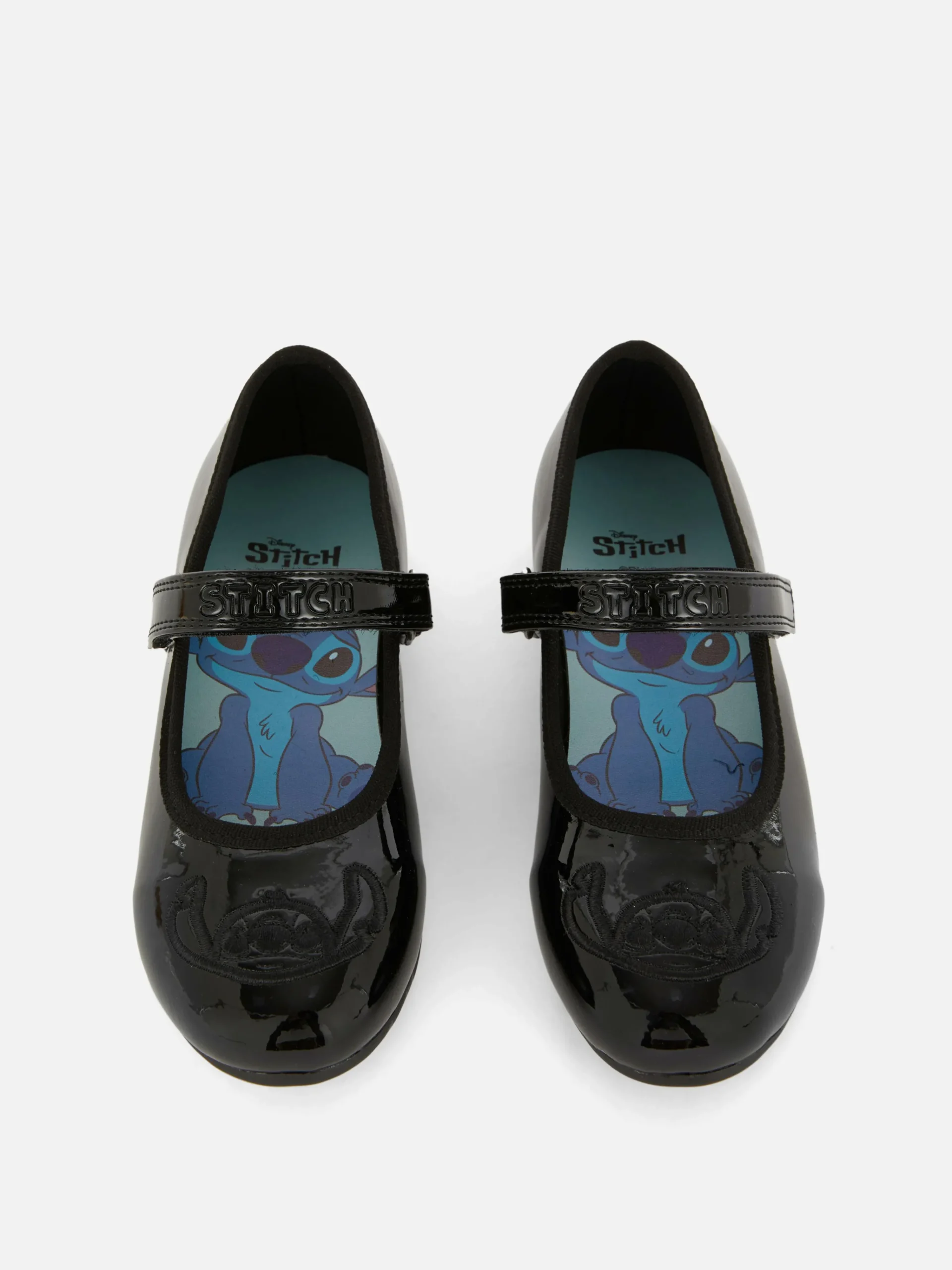 Disney’s Stitch Patent Ballet School Shoes|Primark Online