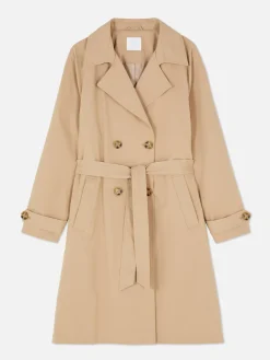 Double Breasted Trench Coat|Primark Hot