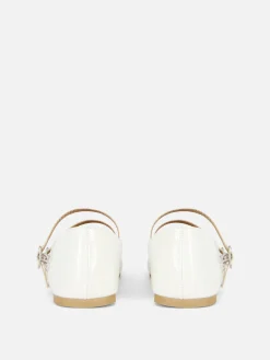 Double Buckle Strap Ballet Flats|Primark