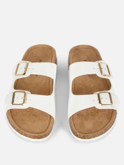 Double Strap Footbed Sandals|Primark Best