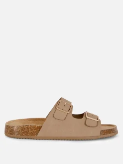 Double Strap Footbed Sandals|Primark Online