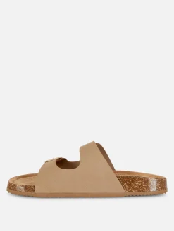 Double Strap Footbed Sandals|Primark Online