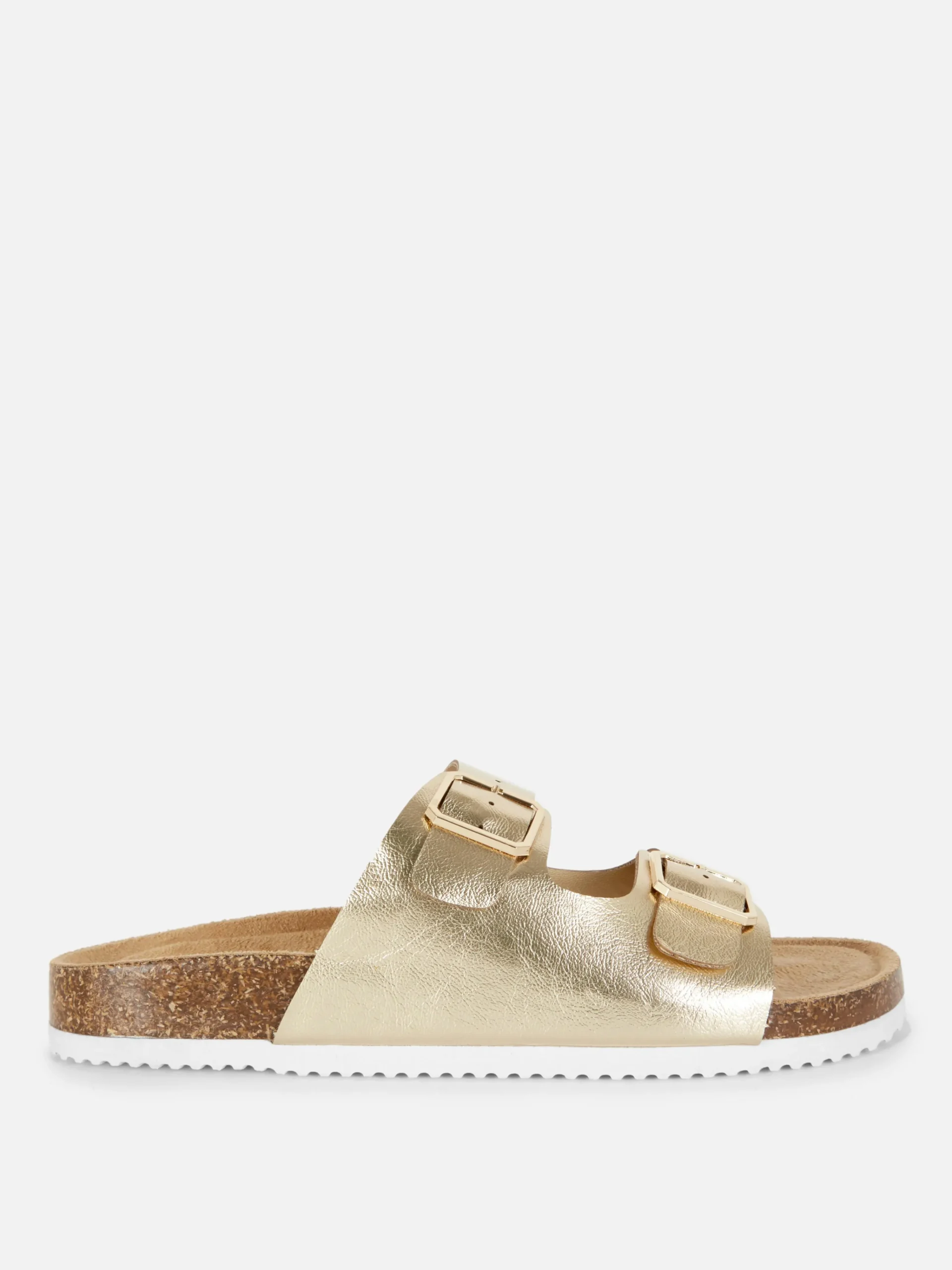 Double Strap Footbed Sandals|Primark Clearance