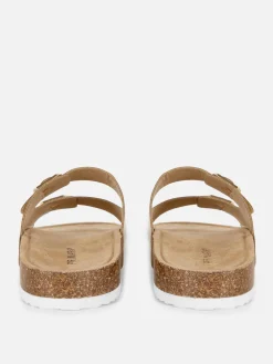 Double Strap Footbed Sandals|Primark Clearance