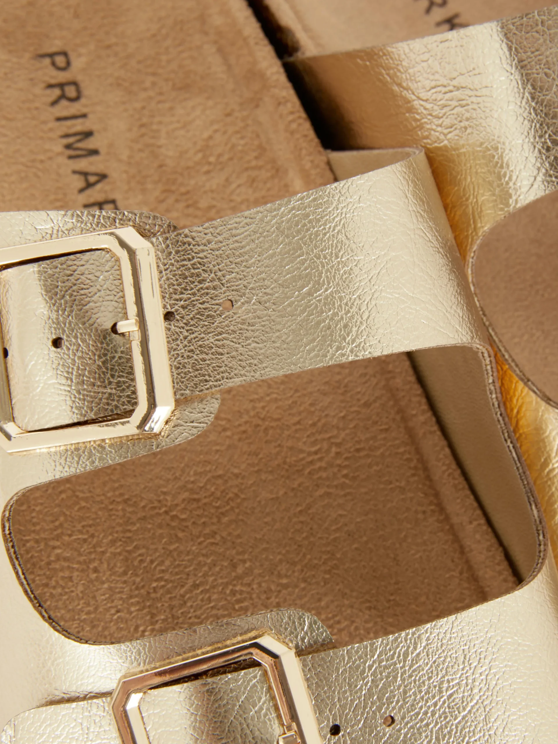 Double Strap Footbed Sandals|Primark Clearance