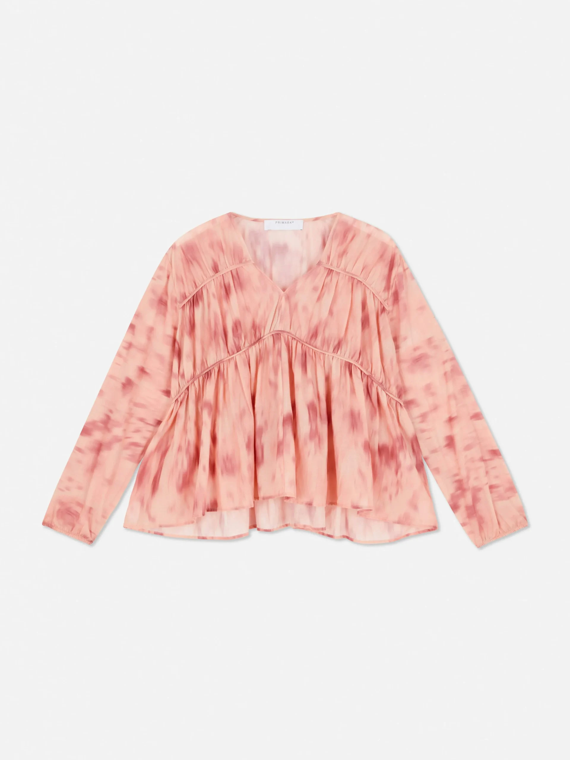 Draped Voile Smock Blouse|Primark Sale
