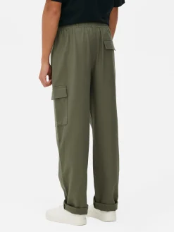 Drawstring Cargo Pants|Primark