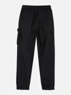 Drawstring Cuffed Cargo Joggers|Primark Clearance