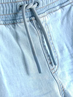 Drawstring Denim Joggers|Primark New