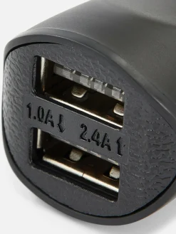 Dual USB Car Charger|Primark Online