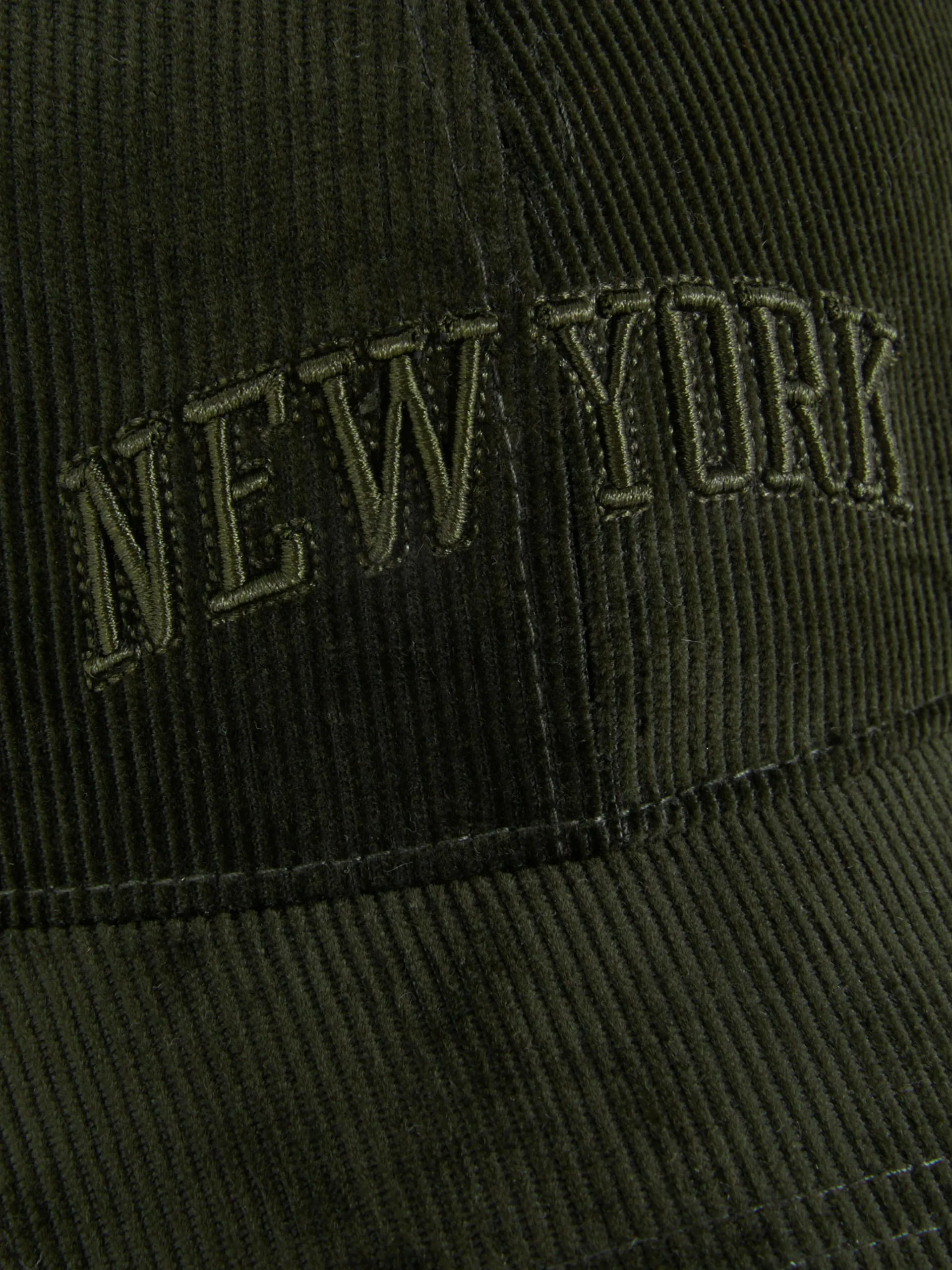 Embroidered Corduroy Baseball Cap|Primark Best