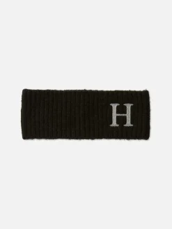 Embroidered Initial Knit Headband|Primark Hot