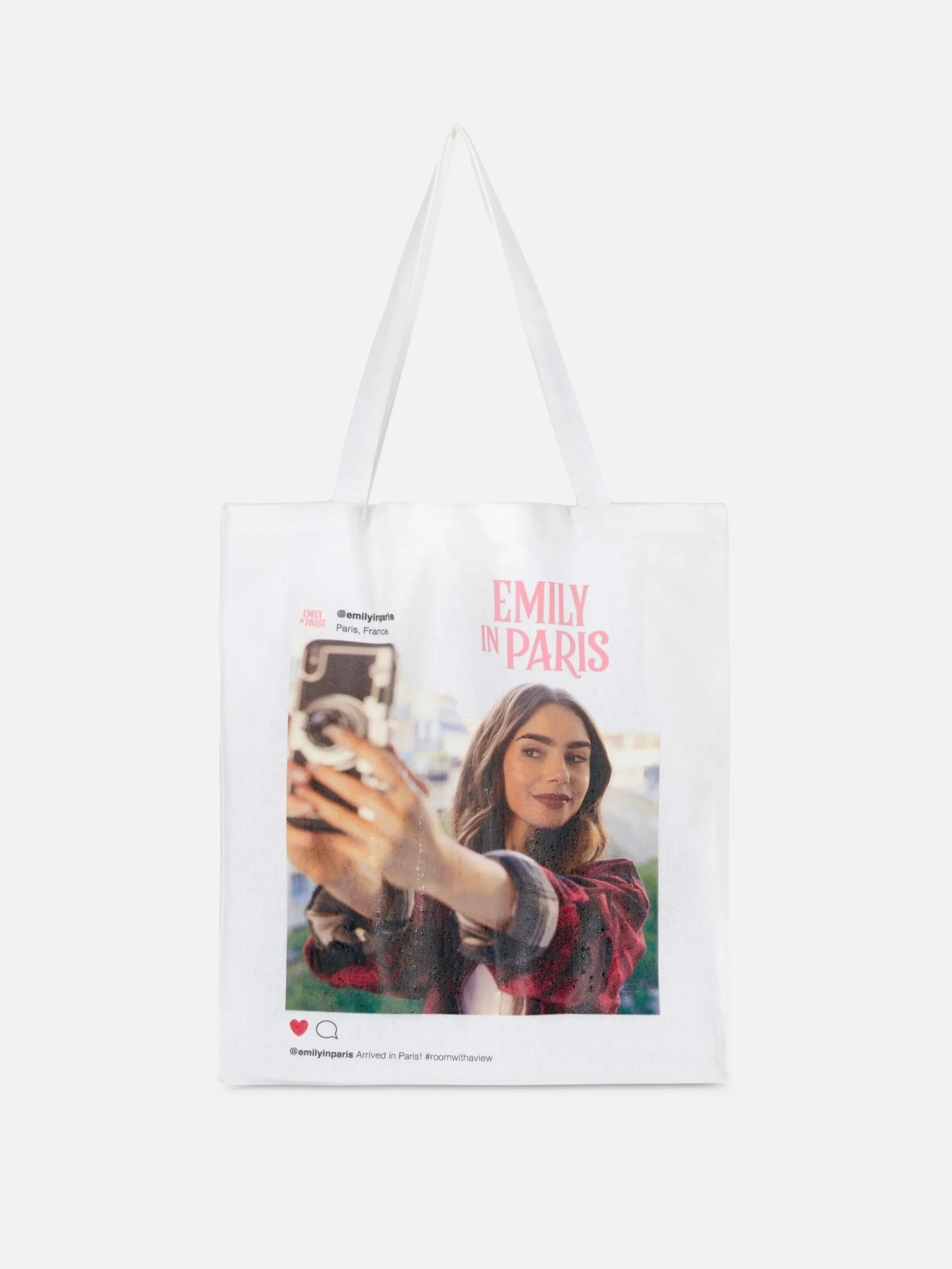 Emily In Paris Canvas Tote|Primark Clearance