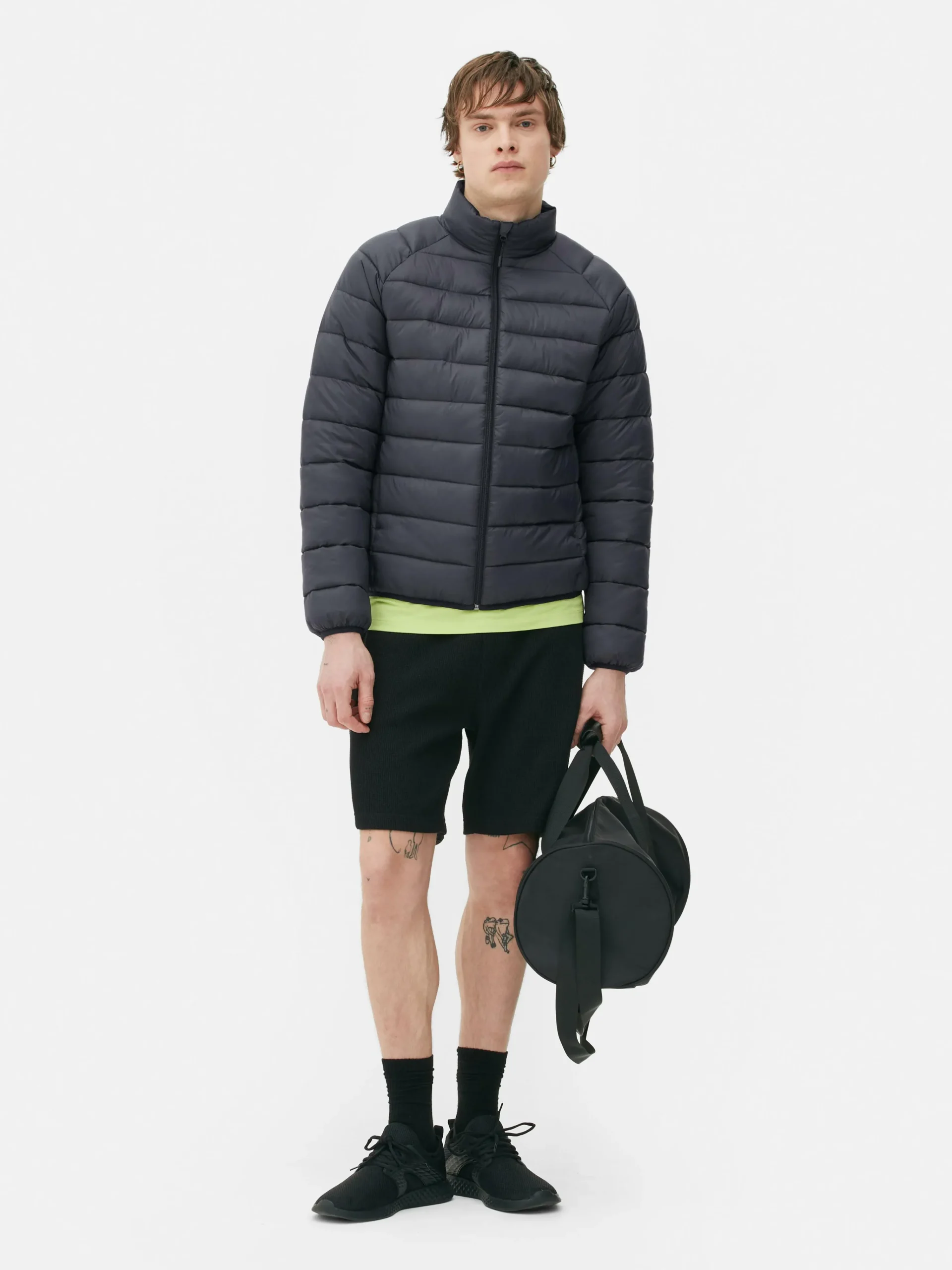 Essential Funnel Neck Puffer Jacket|Primark