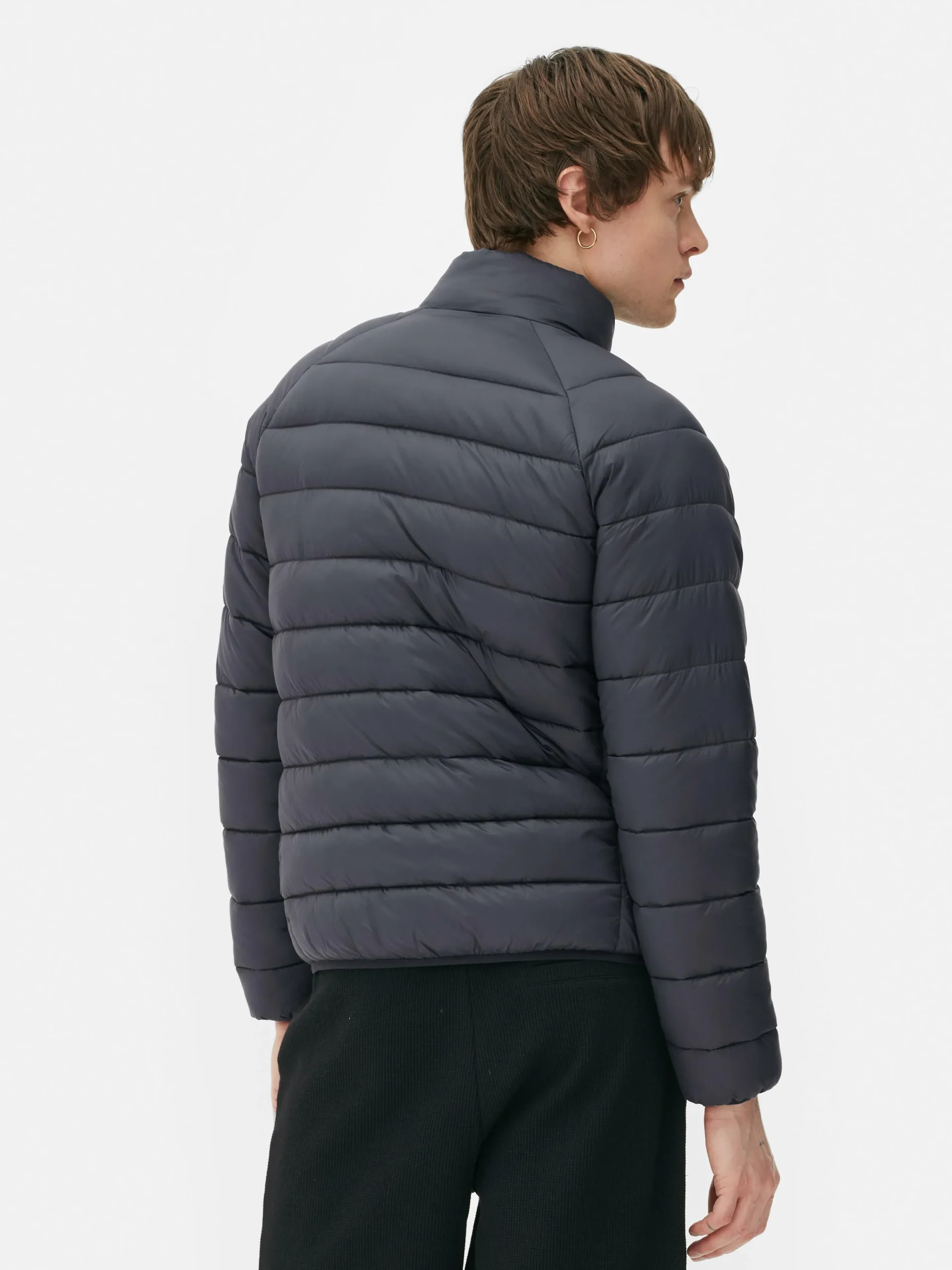 Essential Funnel Neck Puffer Jacket|Primark