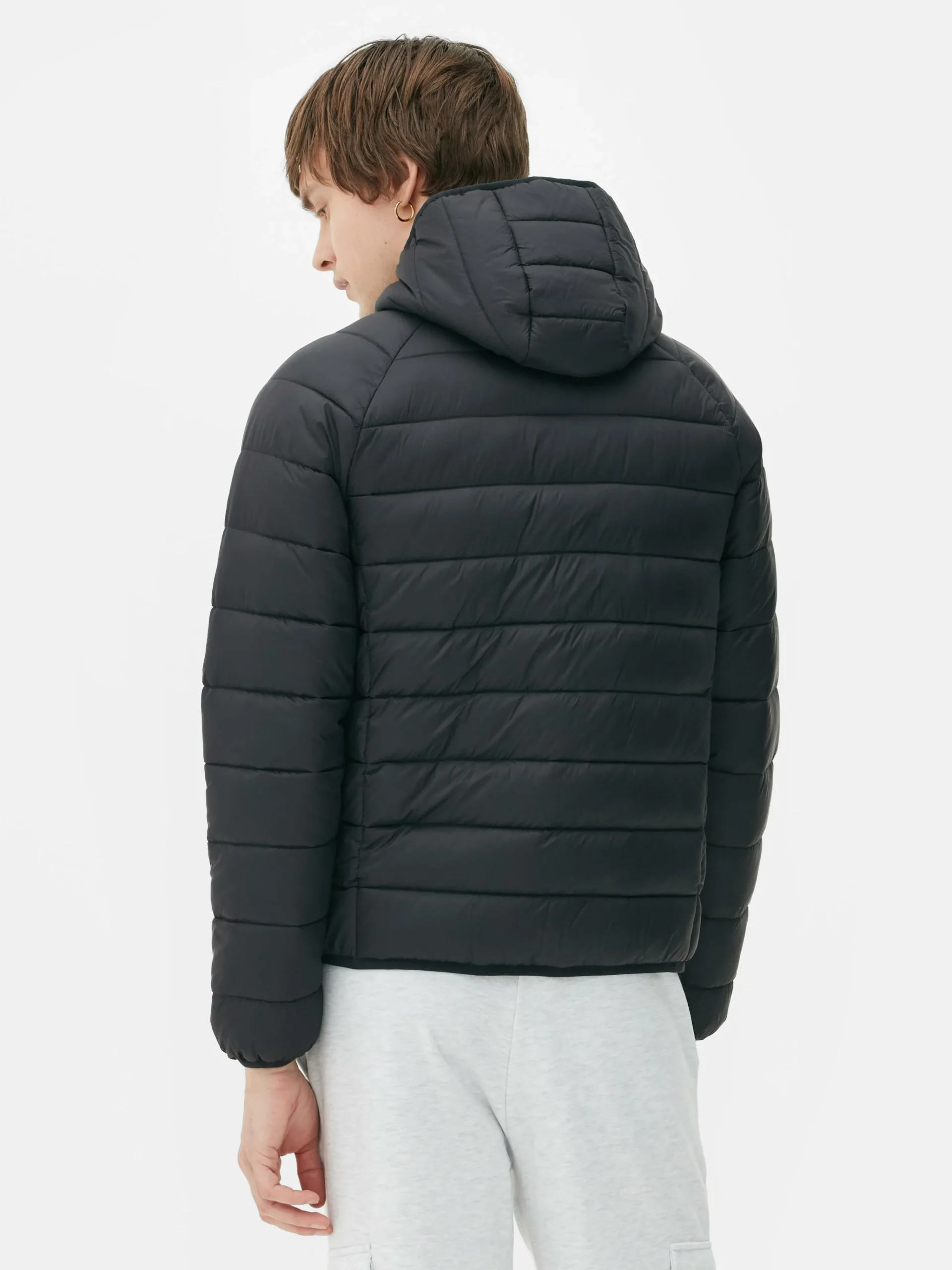 Essential Hooded Puffer Jacket|Primark Clearance