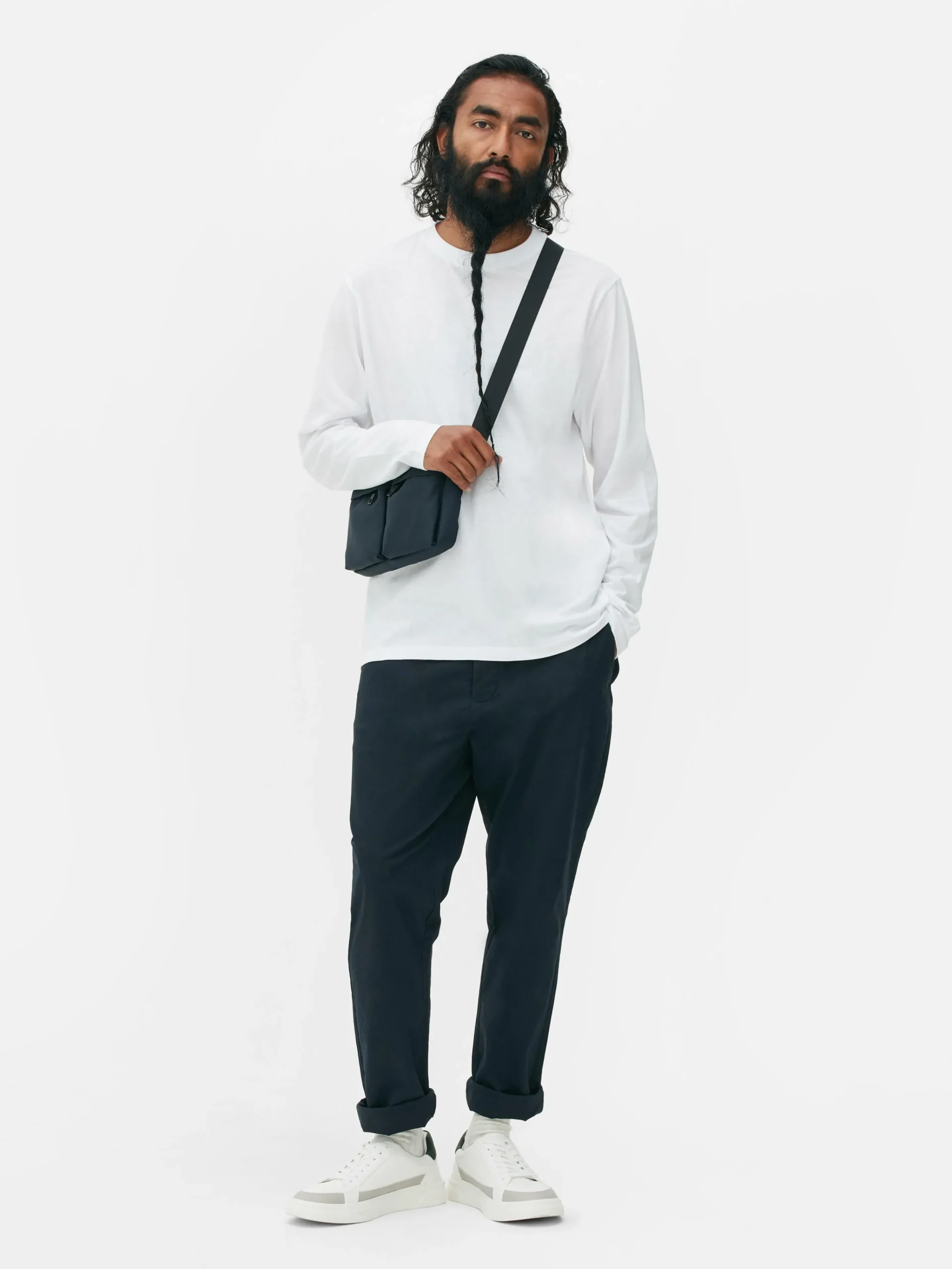 Essential Long Sleeve T-Shirt|Primark Hot