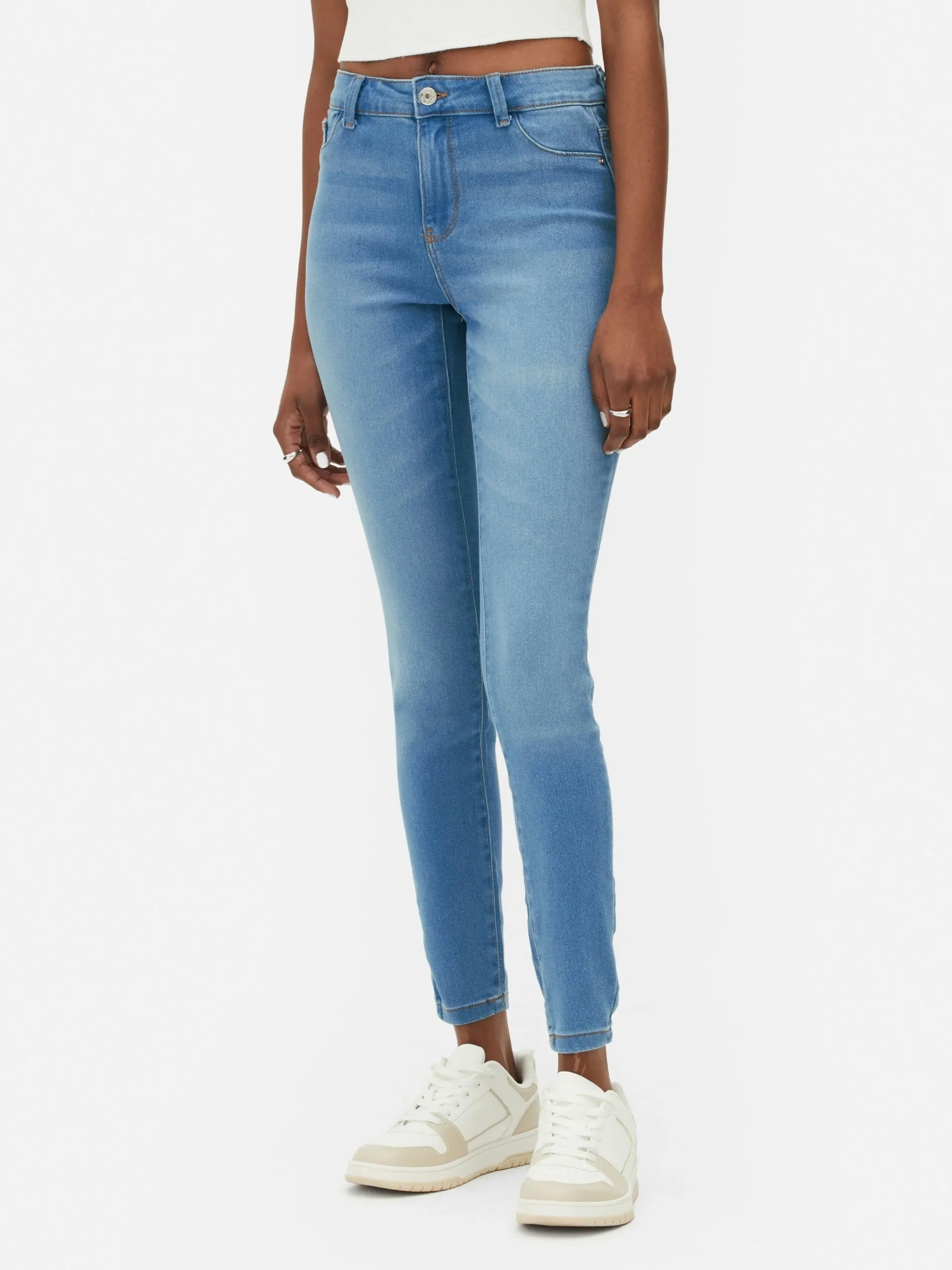 Essential Mid-Rise Skinny Jeans|Primark Online