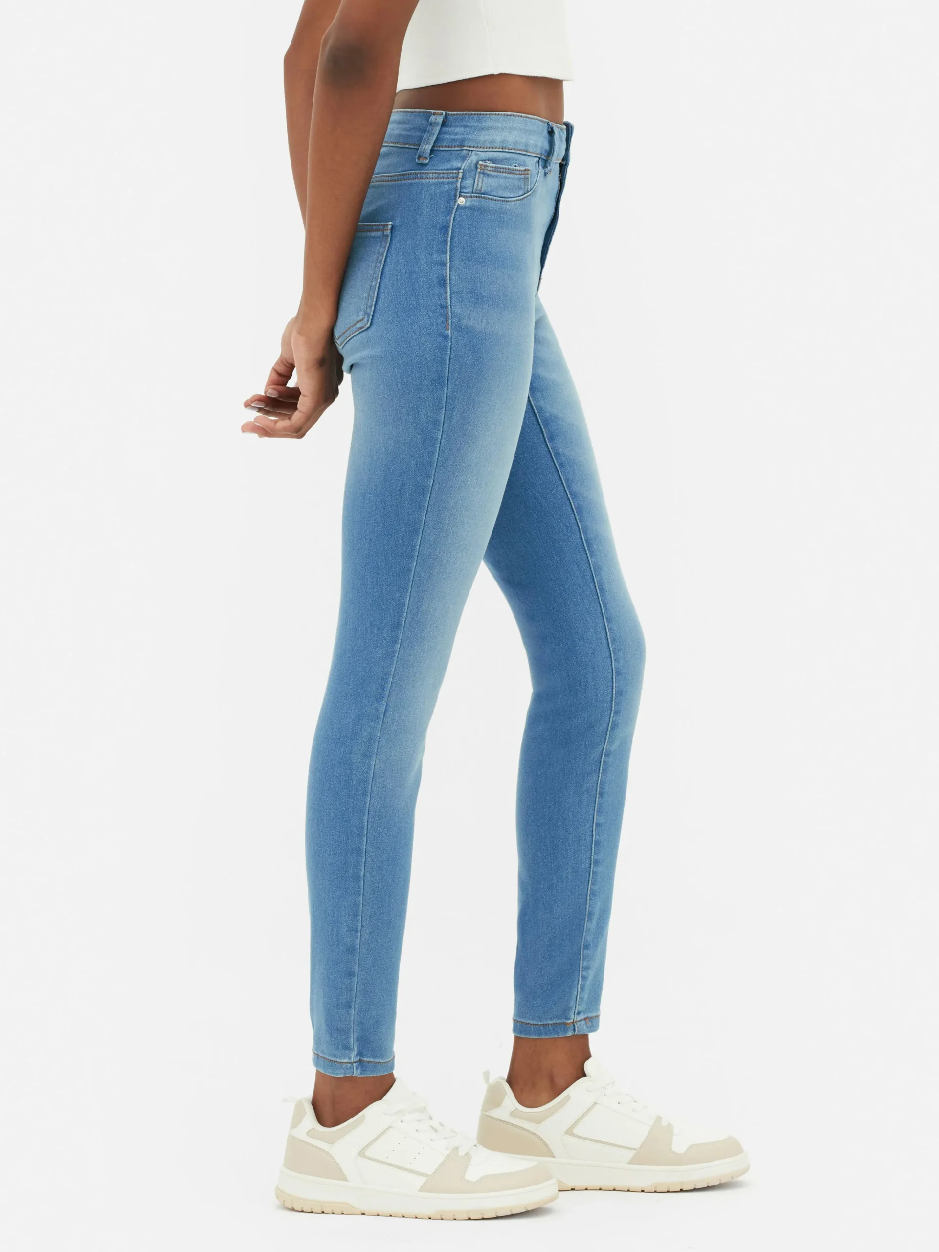 Essential Mid-Rise Skinny Jeans|Primark Online