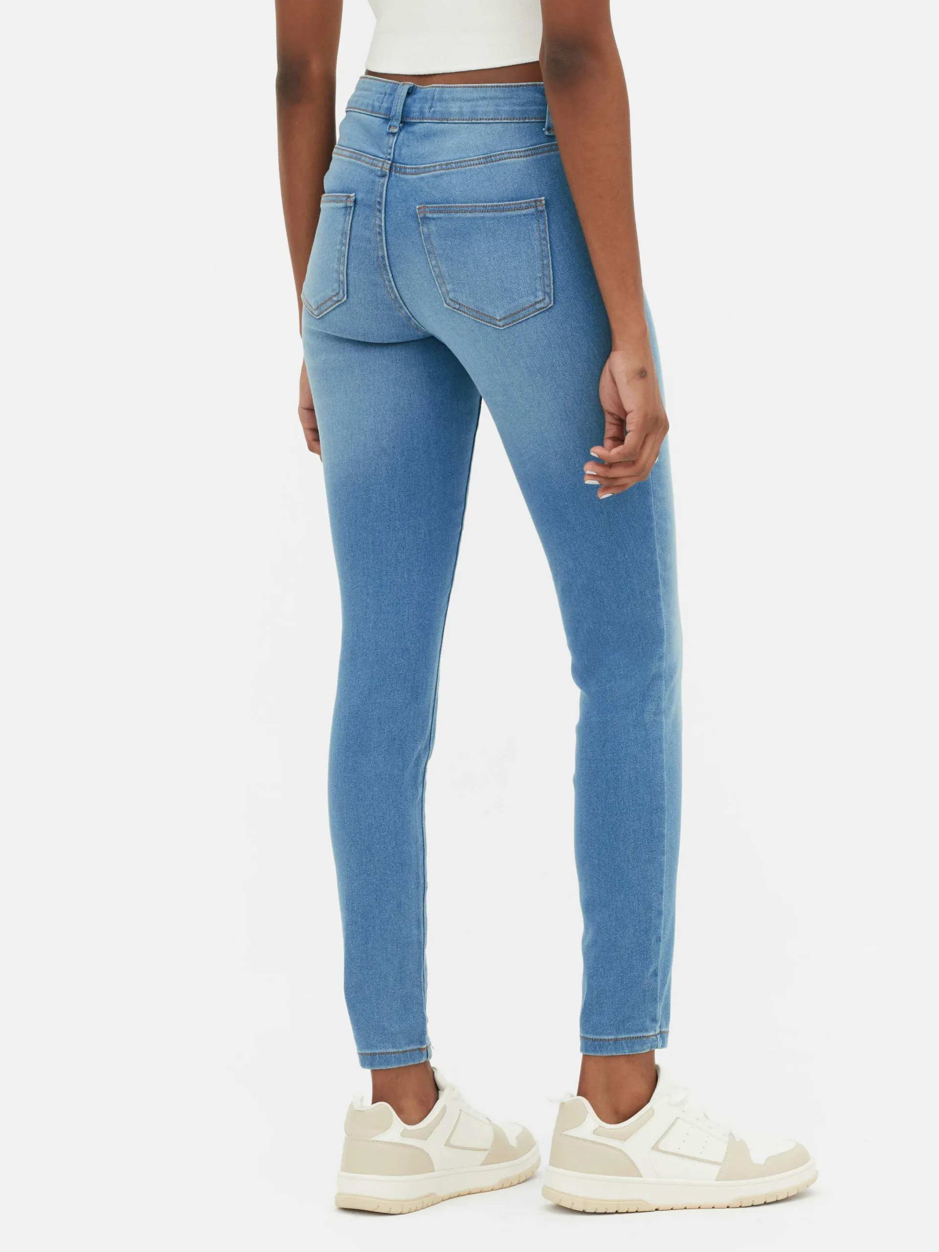 Essential Mid-Rise Skinny Jeans|Primark Online