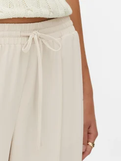 Essential Wide-Leg Joggers|Primark New