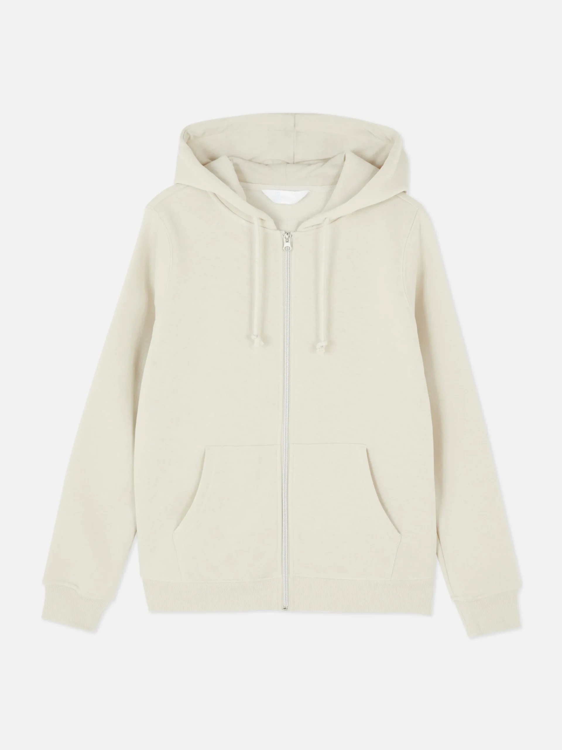 Essential Zip-Up Hoodie|Primark Outlet
