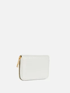 Faux Croc Zip Purse|Primark Clearance