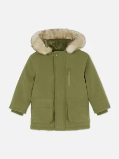 Faux Fur Hooded Parka|Primark Best