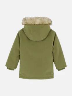 Faux Fur Hooded Parka|Primark Best