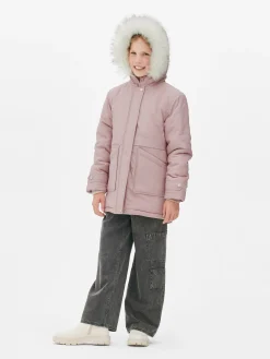 Faux Fur Hooded Parka|Primark Sale