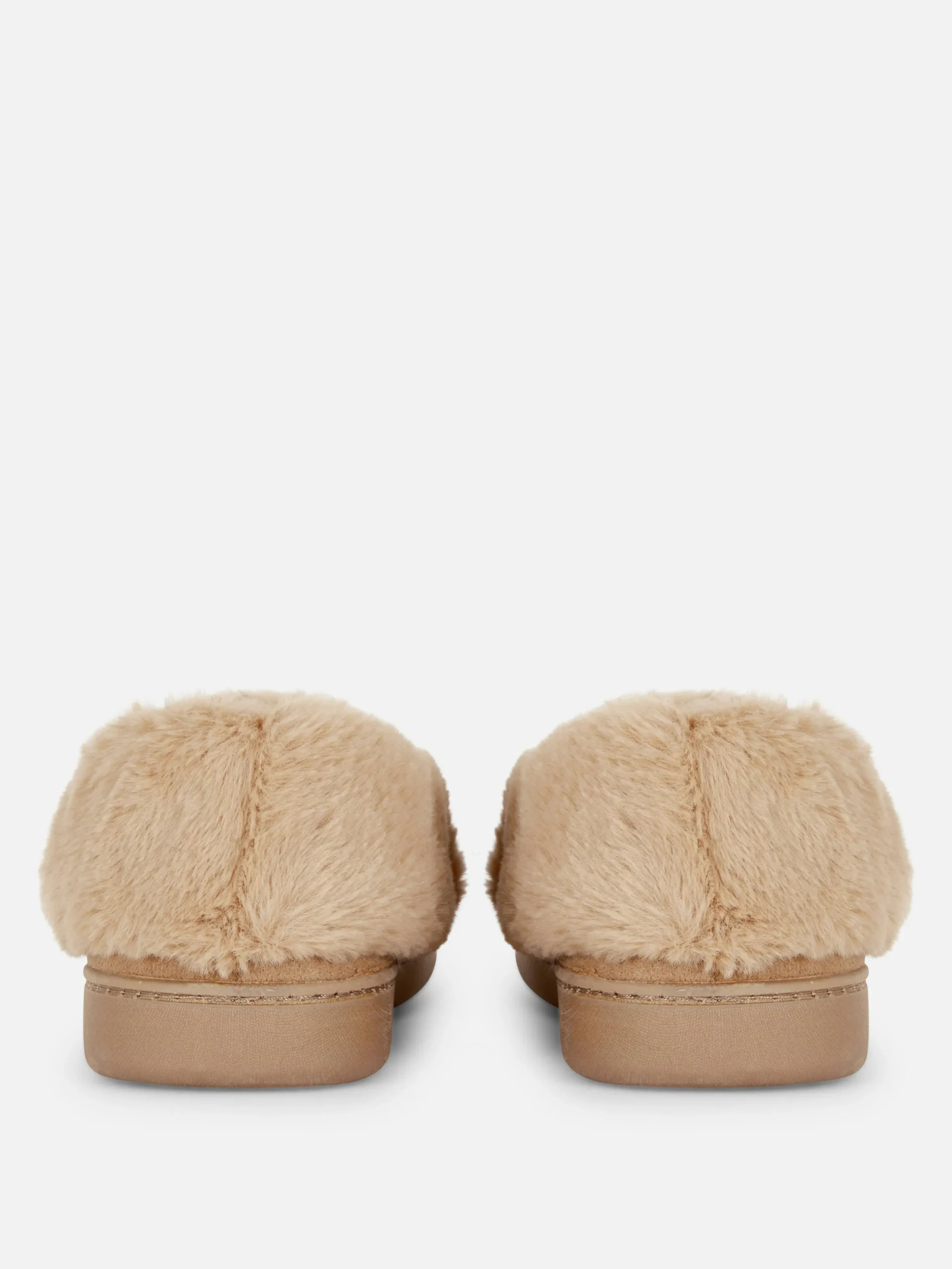 Faux Fur Lined Moccasin Slippers|Primark
