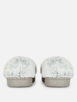Faux Fur Lined Moccasin Slippers|Primark