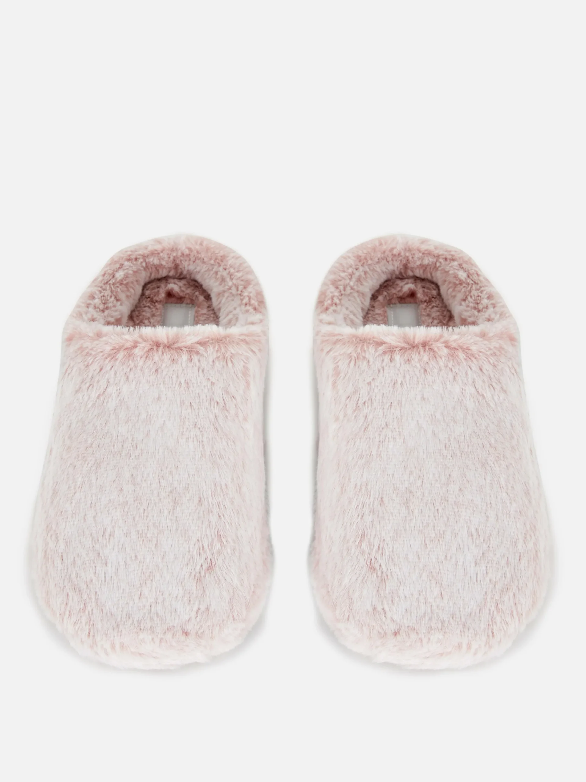 Faux Fur Mule Slippers|Primark Sale