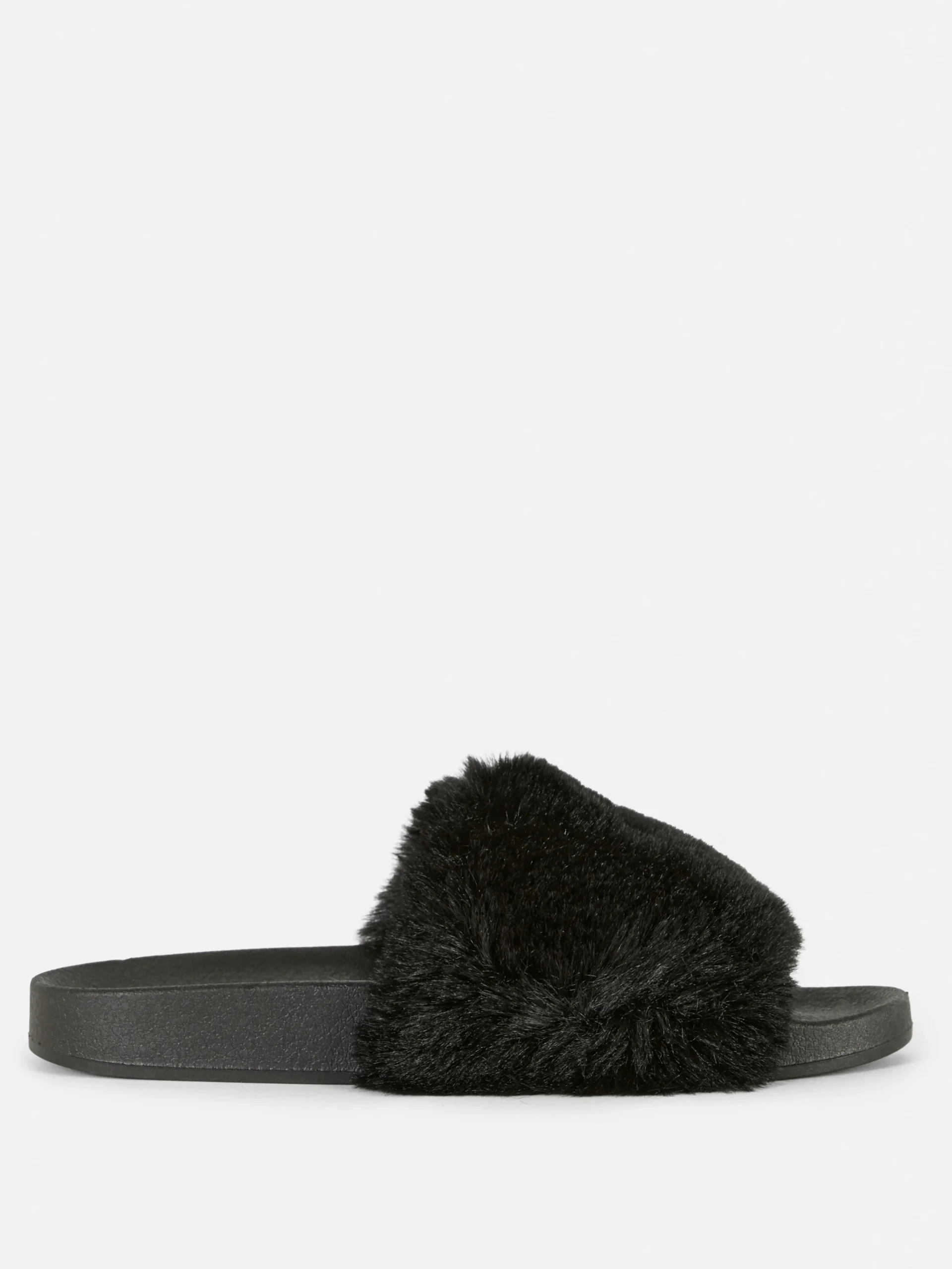 Faux Fur Slides|Primark New